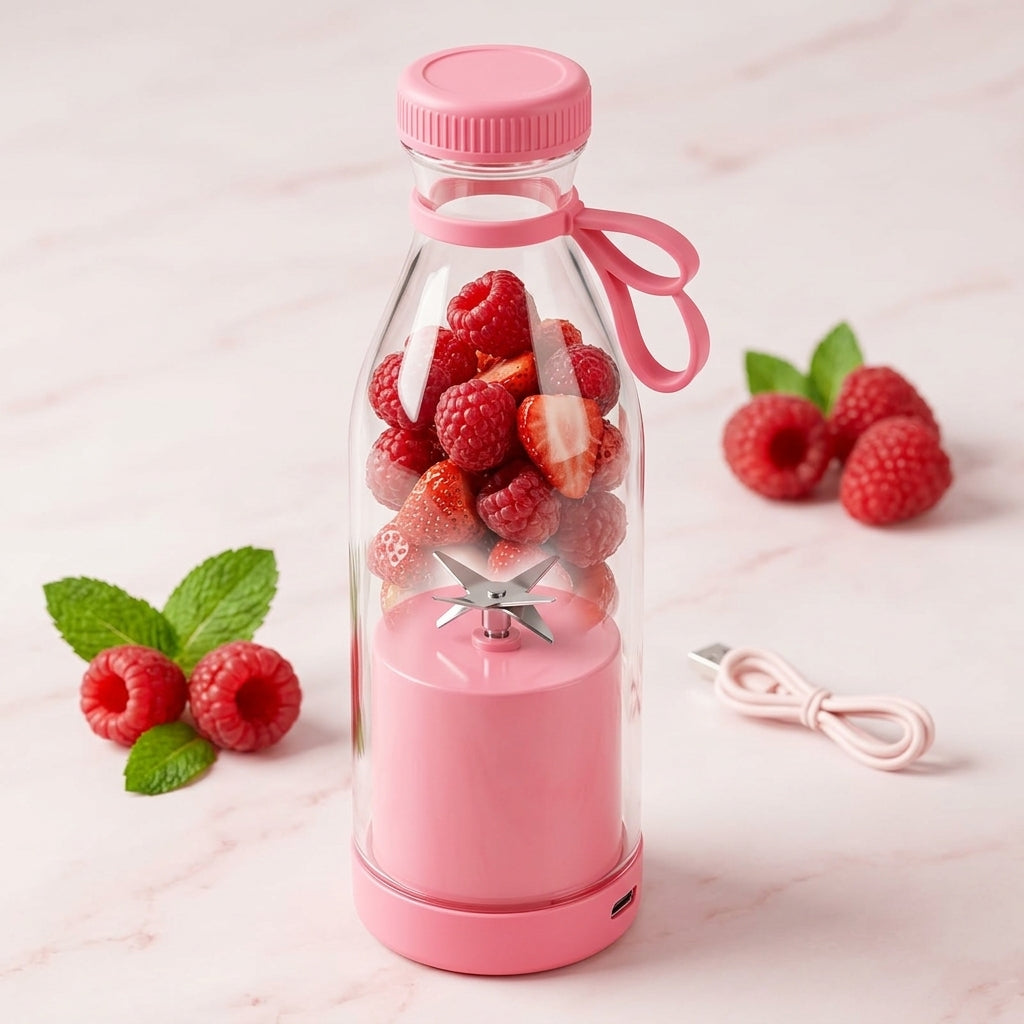 Usb Rechargeable Portable Bottle Blender 380Ml