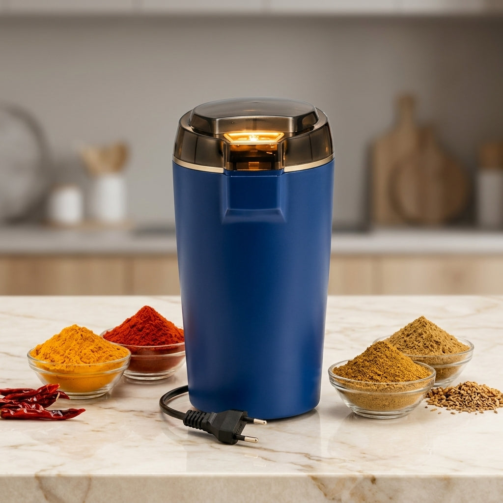 Stainless Steel Electric Spice And Coffee Grinder