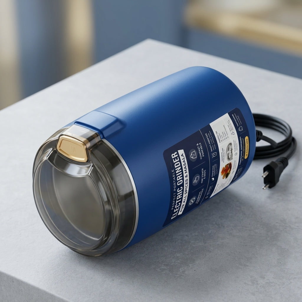 Stainless Steel Electric Spice And Coffee Grinder