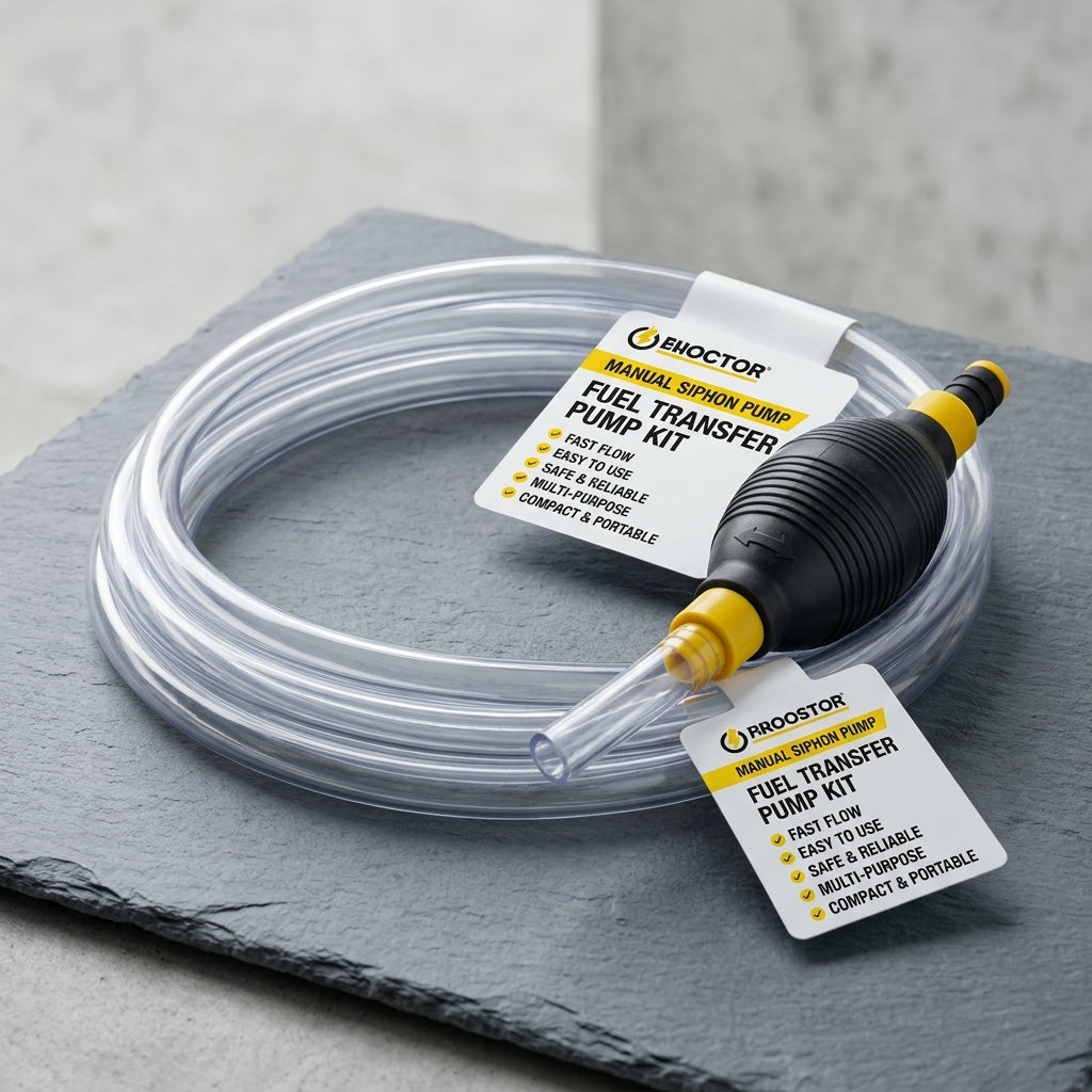 Pvc Manual Siphon Fuel Transfer Pump Kit 2M Tube