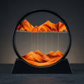 Glass Metal Dynamic 3D Sand Art Landscape Display