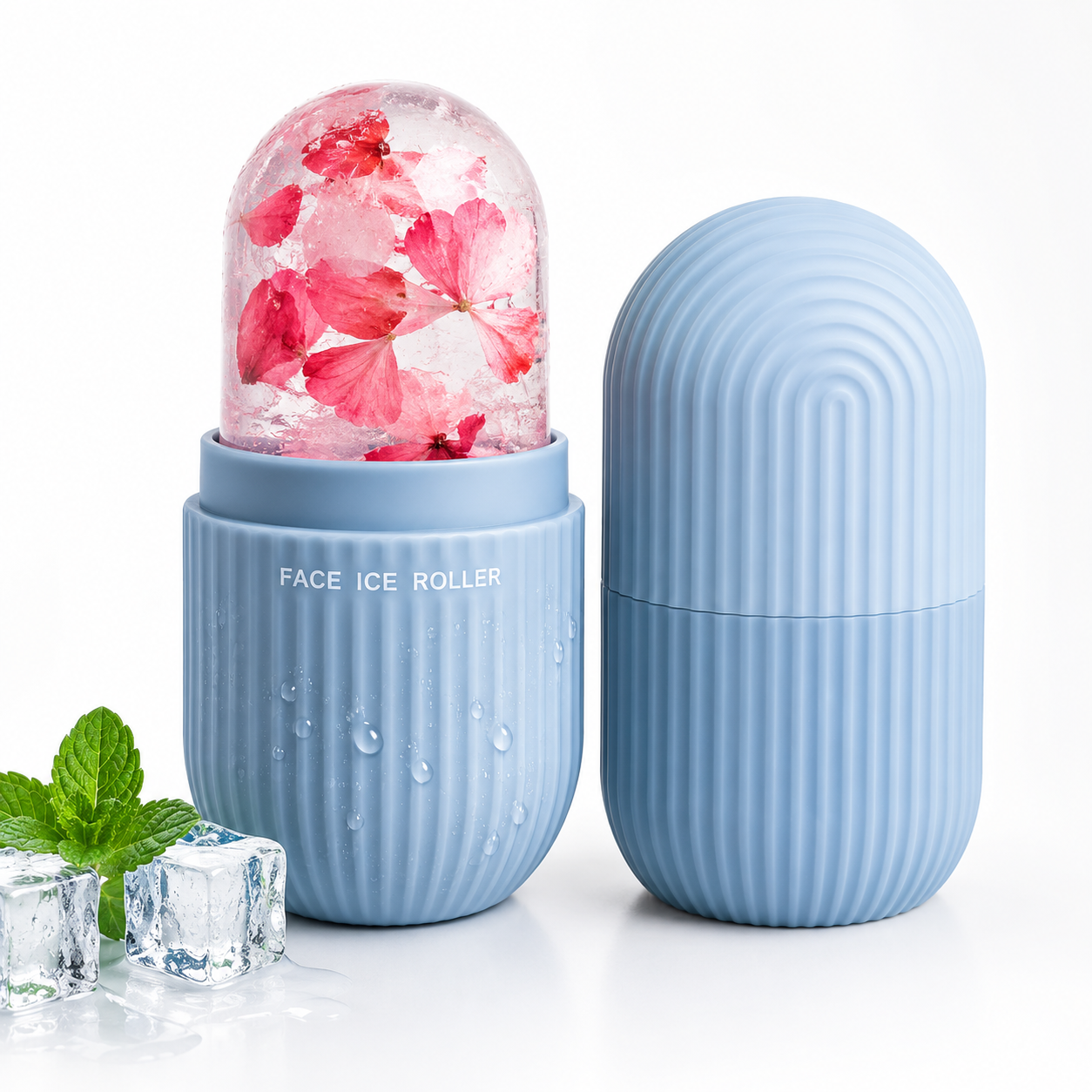 Face Ice Roller – De-Puff & Glow Skin in 5 Minutes Daily