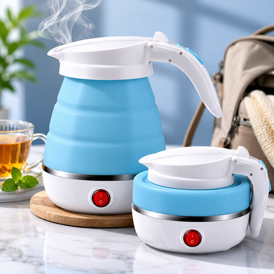 Portable Foldable Electric Kettle – Travel-Ready, Boils Fast